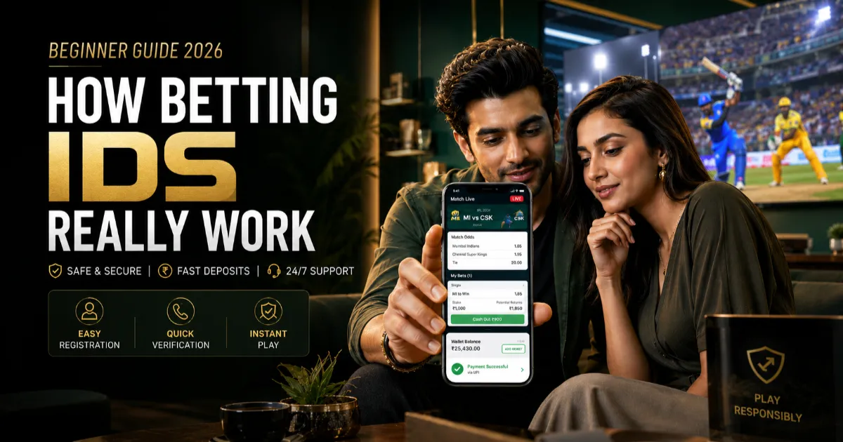 Beginner guide to online betting IDs and cricket betting in India